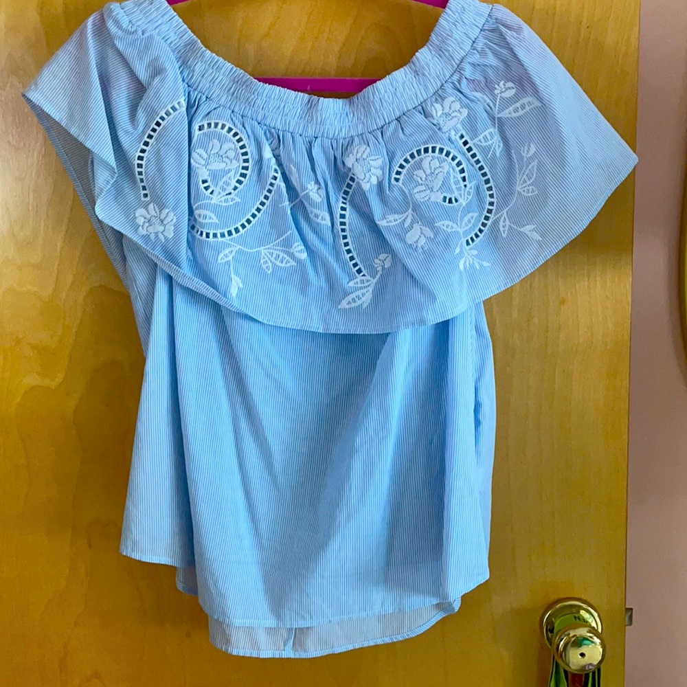 Off the shoulder shirt